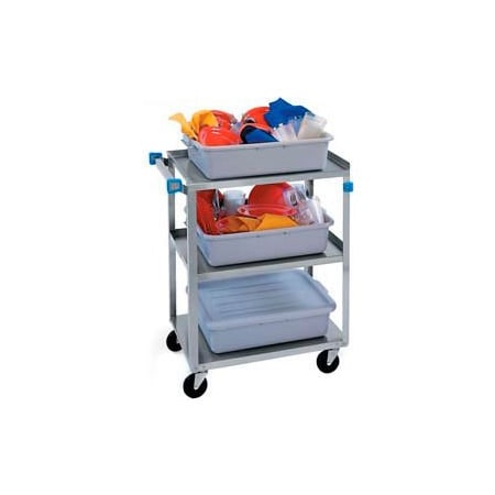 Lakeside Mfg. Lakeside Steel Utility Cart w/3 Shelves, 300 lb. Capacity, 30-3/4inL x 18-3/8inW x 33inH 322